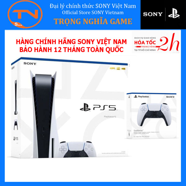 Máy PlayStation 5 / PS5 Standard Edition - Chính Hãng Sony Việt Nam - Bảo hành 12 tháng Việt Nam