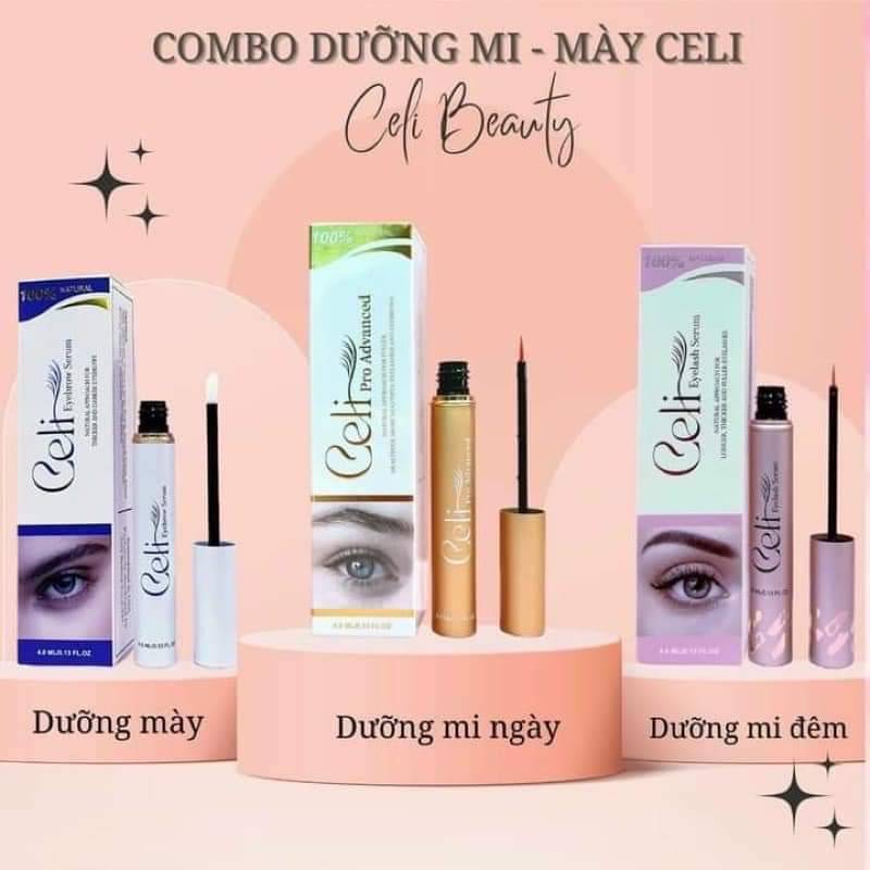 [HOT] Dưỡng mi dưỡng mày Celi-dưỡng chất cực mạnh mi cong dài