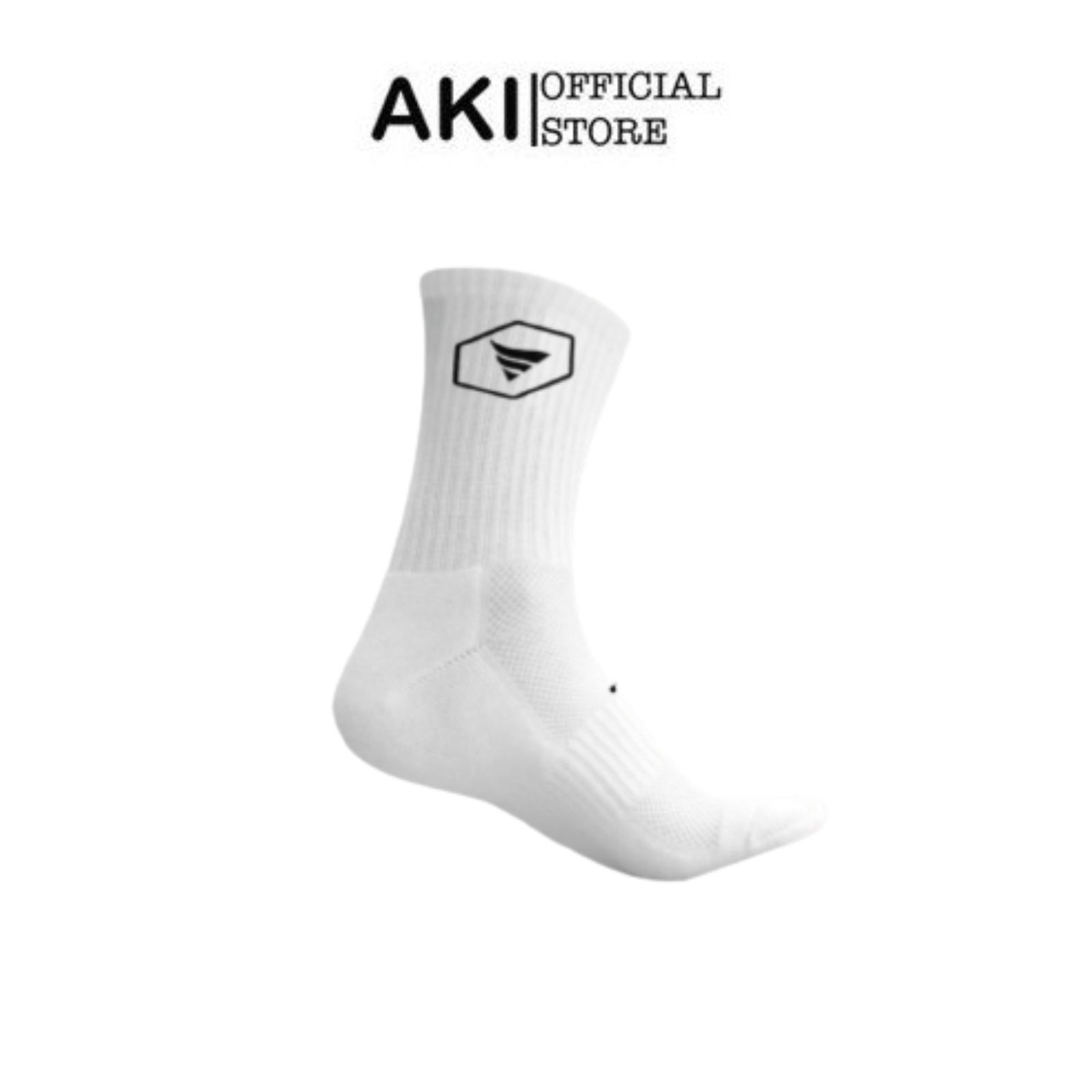 Tất thể thao nam cotton 2 Màu dệt kim, phụ kiện vớ đá bóng thời trang