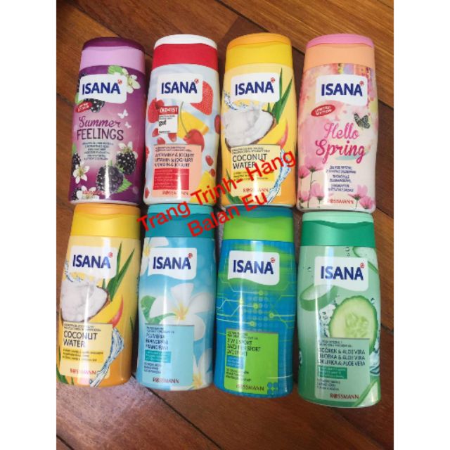 SỮA TẮM ISANA Coconut Water Duc
