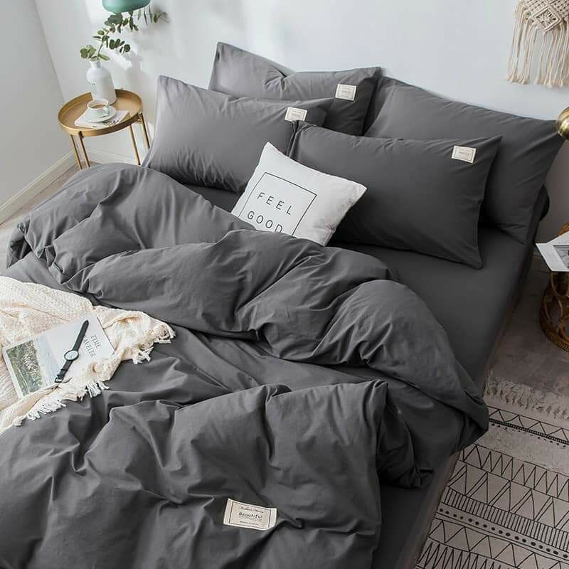 Bộ chăn ga cotton Tici cao cấp nhập khẩu Hàn Quốc đủ size đủ màu