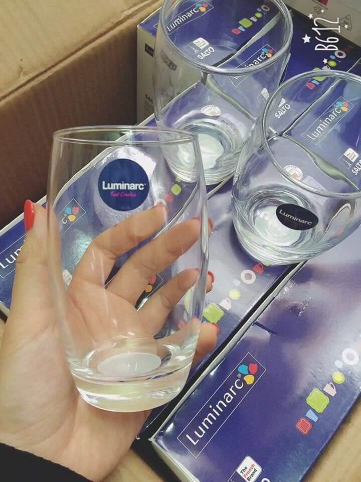 [HCM]Bộ 6 ly thủy tinh luminarc