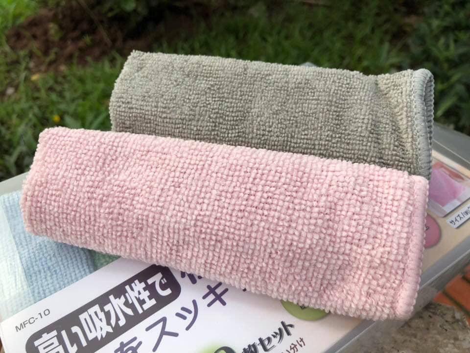 Set 10 khăn lau nhà bếp Nhật
