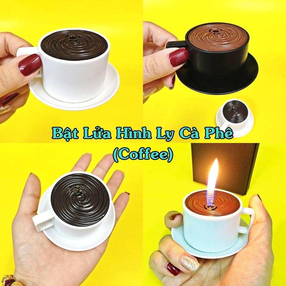 [HCM]BẬT LỬA HÌNH LY CÀ PHÊ (COFFEE) - (XÀI GAS)