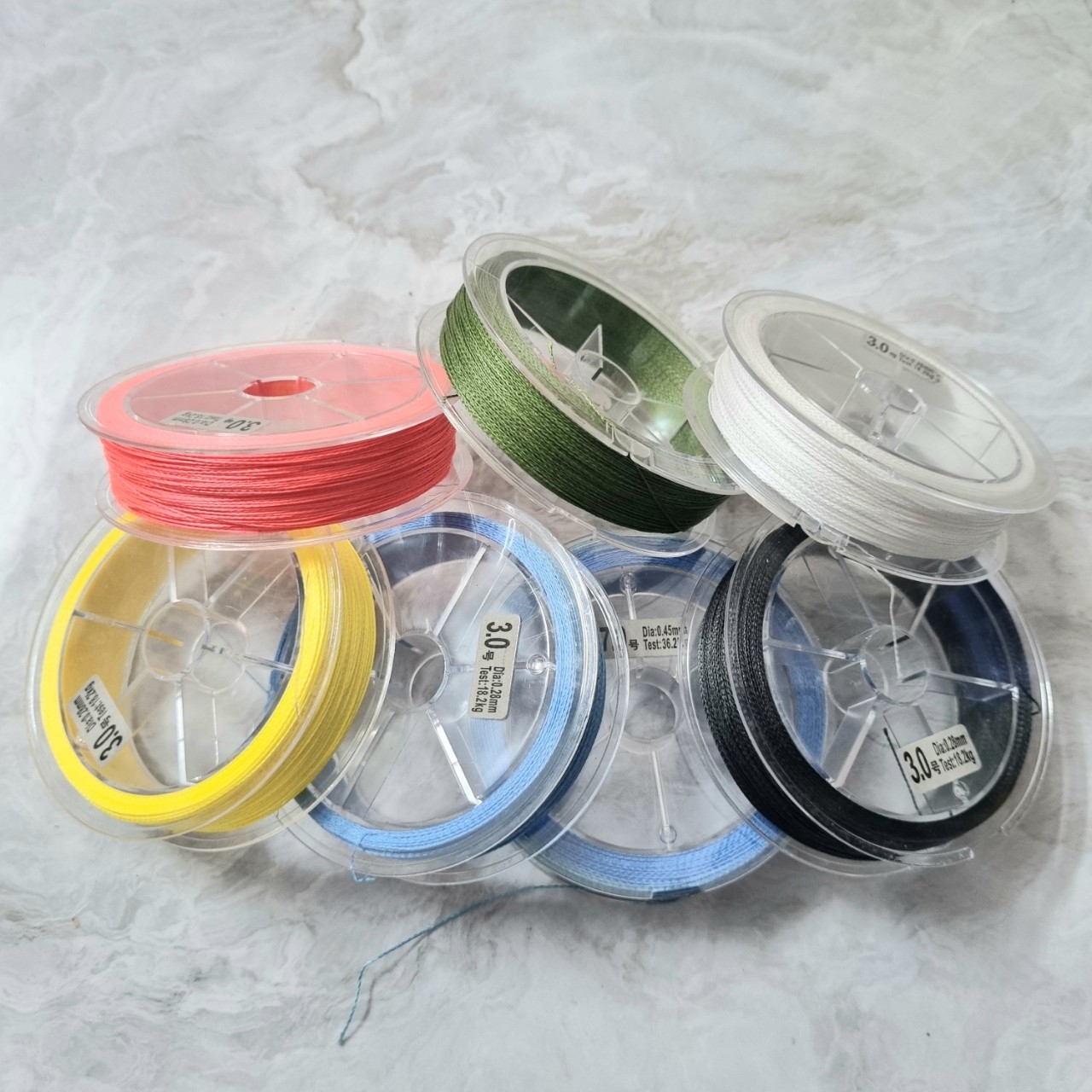 Dây dù lure dây câu cá siêu khỏe đủ 100m
