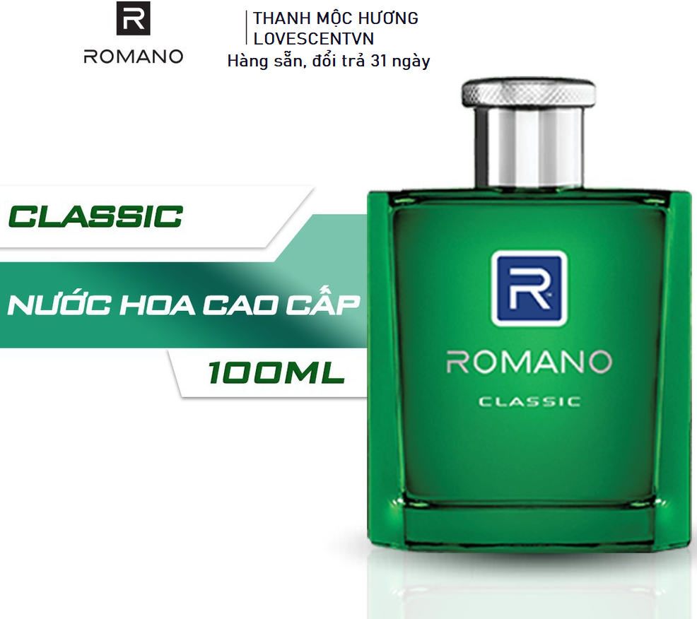[HCM]Nước hoa Cao Cấp Romano Attitude 50ml
