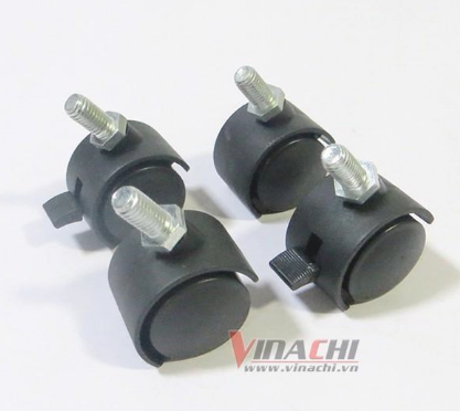 Bánh xe lăn chốt vặn - 38mm - 1 cái