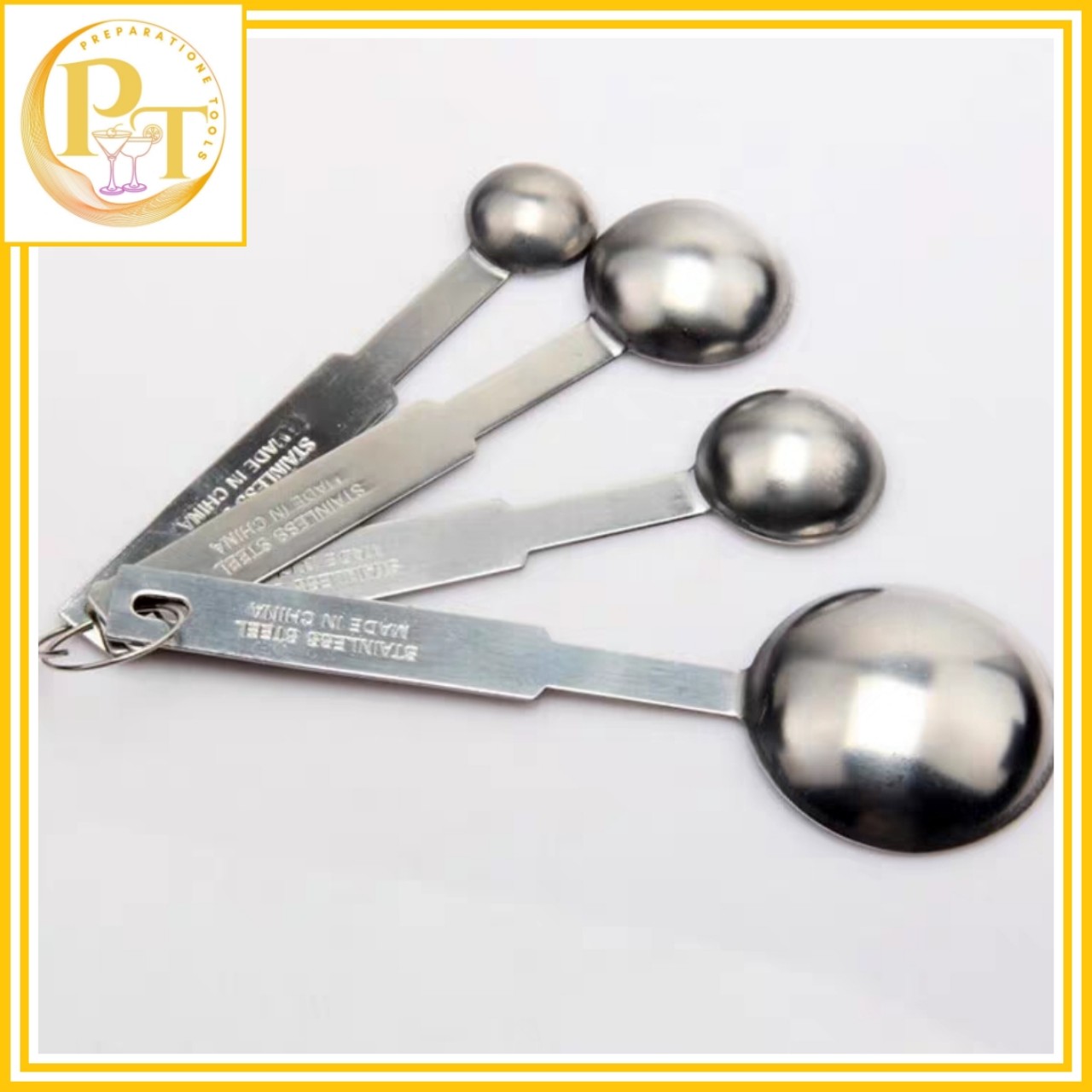 Bộ thìa đong inox 4 cái