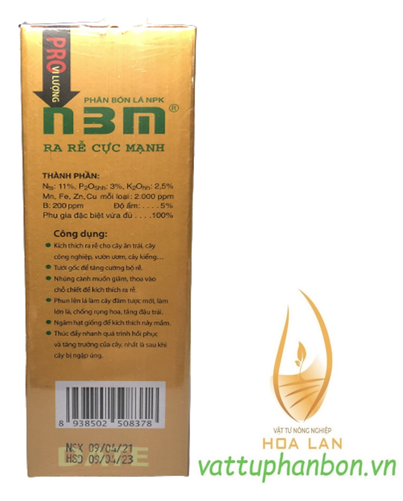Phân Bón Lá Kích Rễ N3M - #343A# 1kg