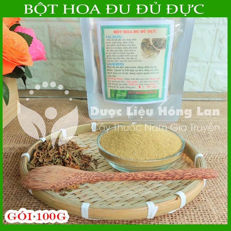 ✅[Thượng hạng] 100G Bột Hoa Đu Đủ Đực loại 1 (không pha chộn tạp chất, đã sao thơm, không chất bảo quản)