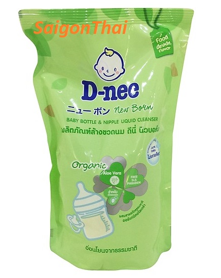 (SGT) Combo 3 túi nước rửa bình sữa túi Dnee 550ml Thái Lan