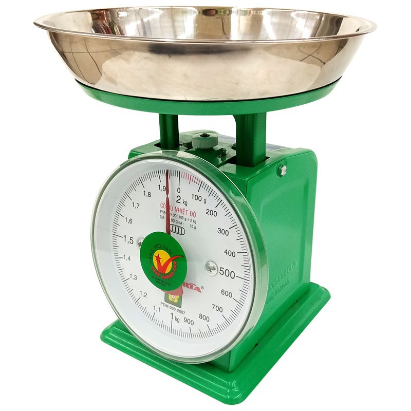 CÂN ĐỒNG HỒ LÒ XO NHƠN HÒA 2KG