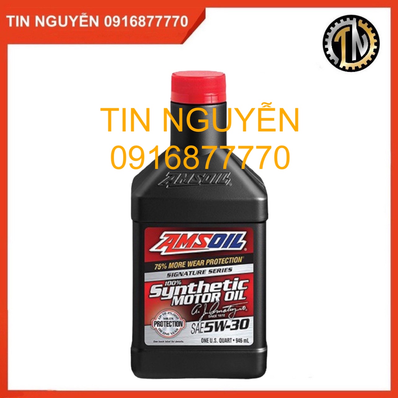 Nhớt động cơ Amsoil Signature Series 5W30 tay ga 946ml