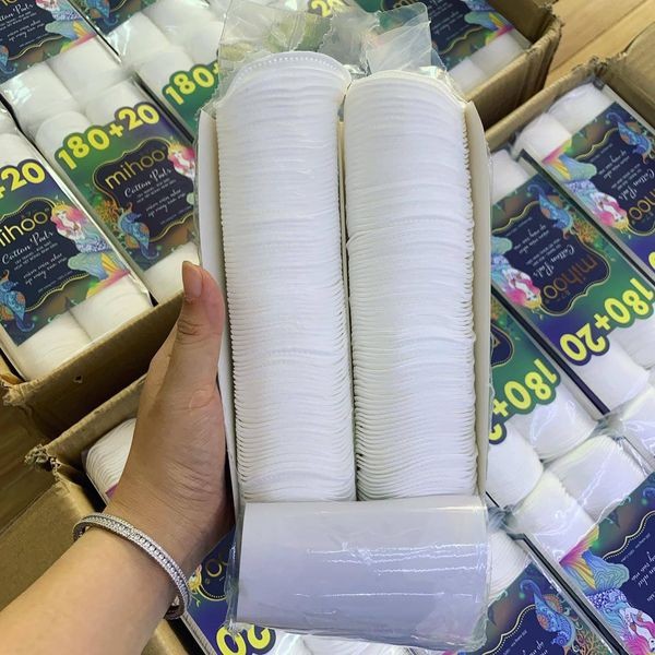Bông tẩy trang Mihoo Cotton Pads 200 miếng