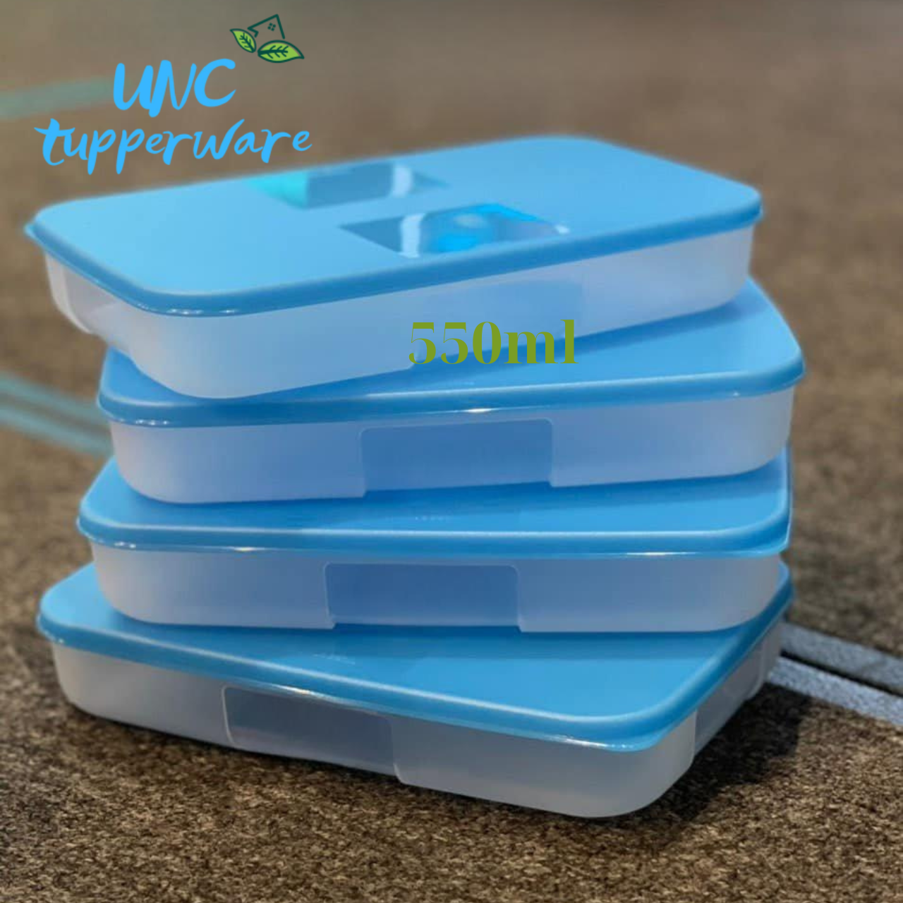 Bộ hộp trữ đông Happy Set 550ml (4) - Tupperware