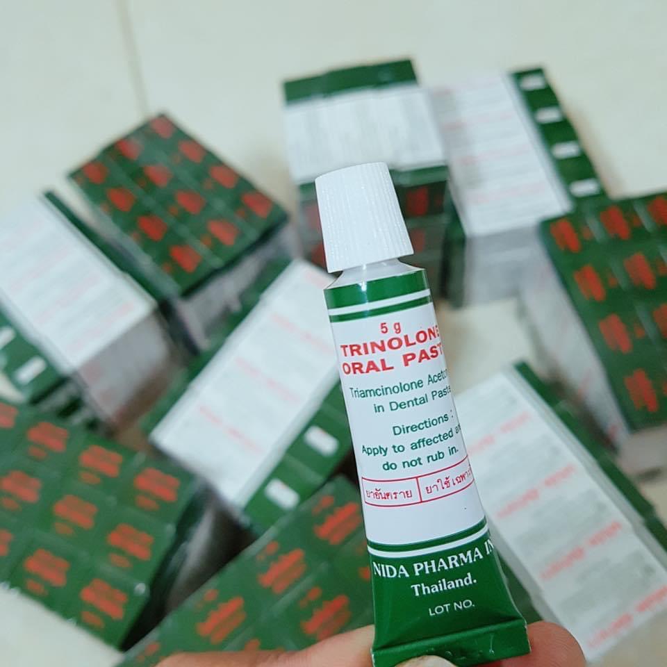 [HCM]Combo 3 Tuýp Nhiệt Miệng Thái Lan 5gram*3