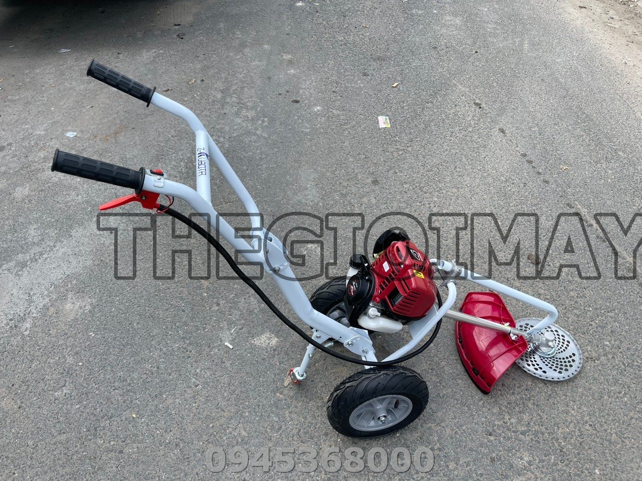 Máy cắt cỏ đẩy tay chữ Y (động cơ 4 thì honda GX35 Trung Quốc)
