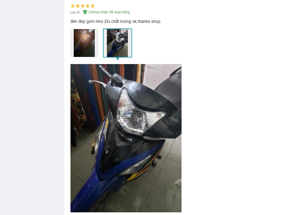 Đèn pha Honda Wave RSX 100 2008-2009 hàng cao cấp