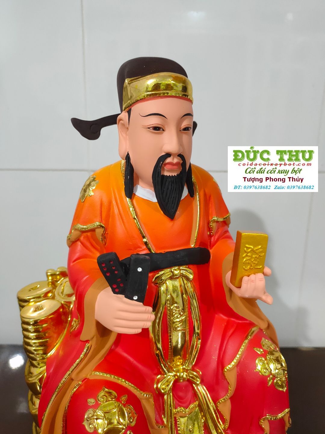 Tượng Thần bài, xổ số, cờ bạc