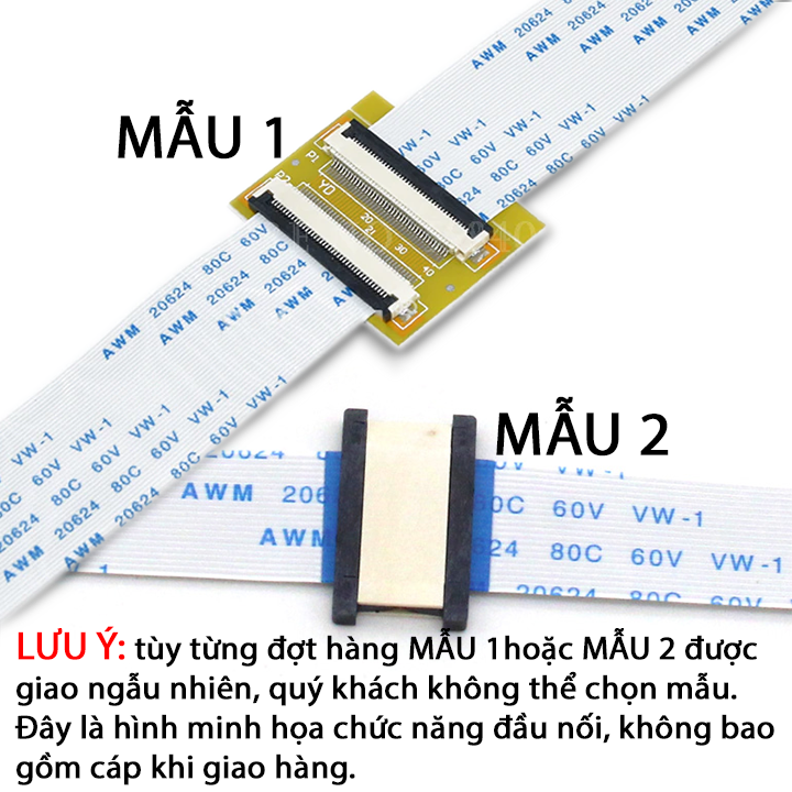 Đầu nối dài cáp FFC ( cáp bẹ )