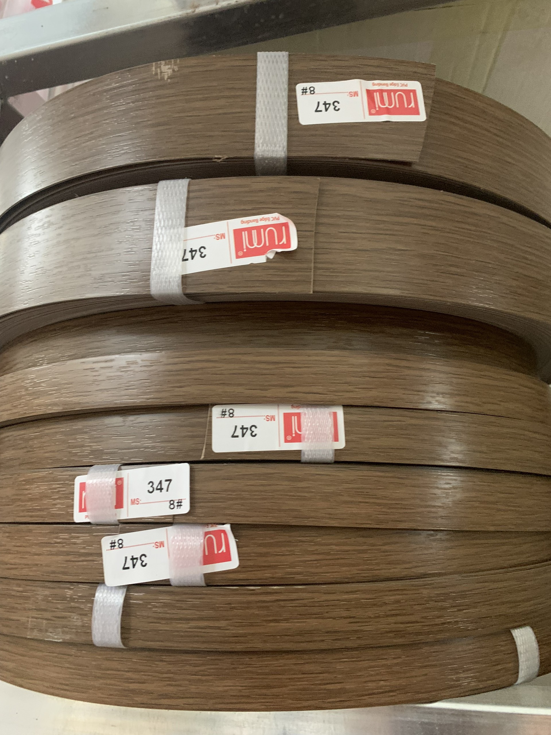 Combo 10m nẹp chỉ nhựa pvc dán cạnh bàn (bản rộng 21mm)
