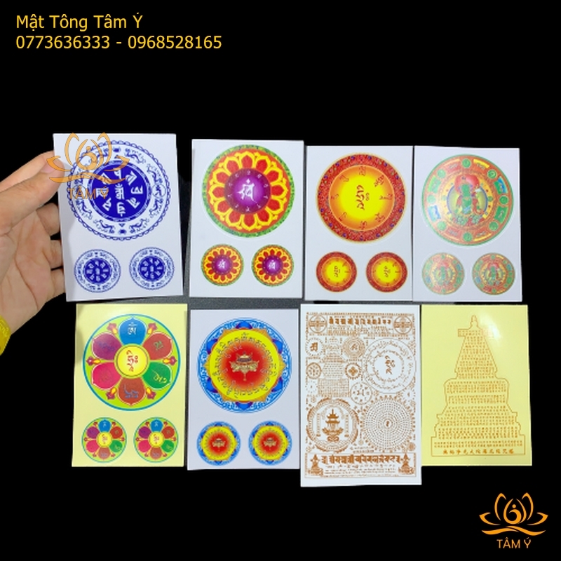 Miếng dán tổng hợp mật tông