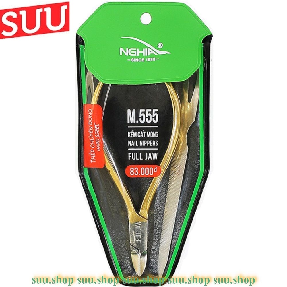 Kềm Nghĩa Cắt Móng M-555, Chính Hãng.