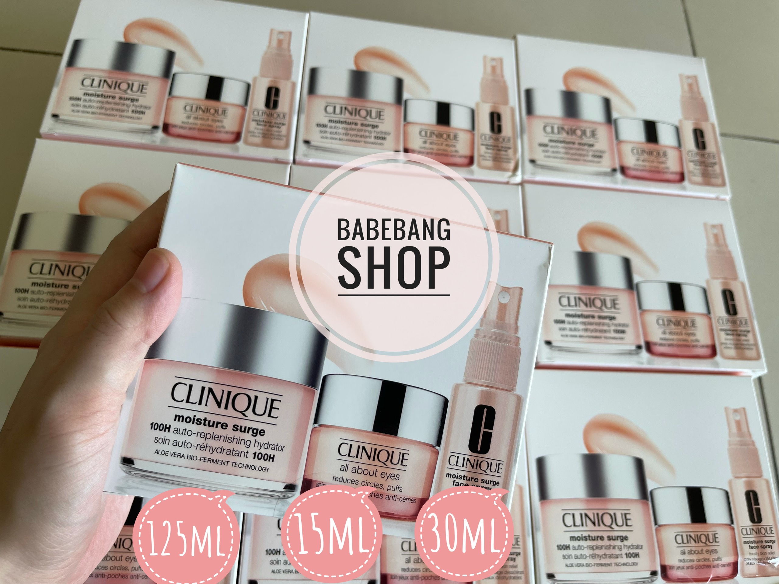 (Săn Sale) Set Clinique 3 Món