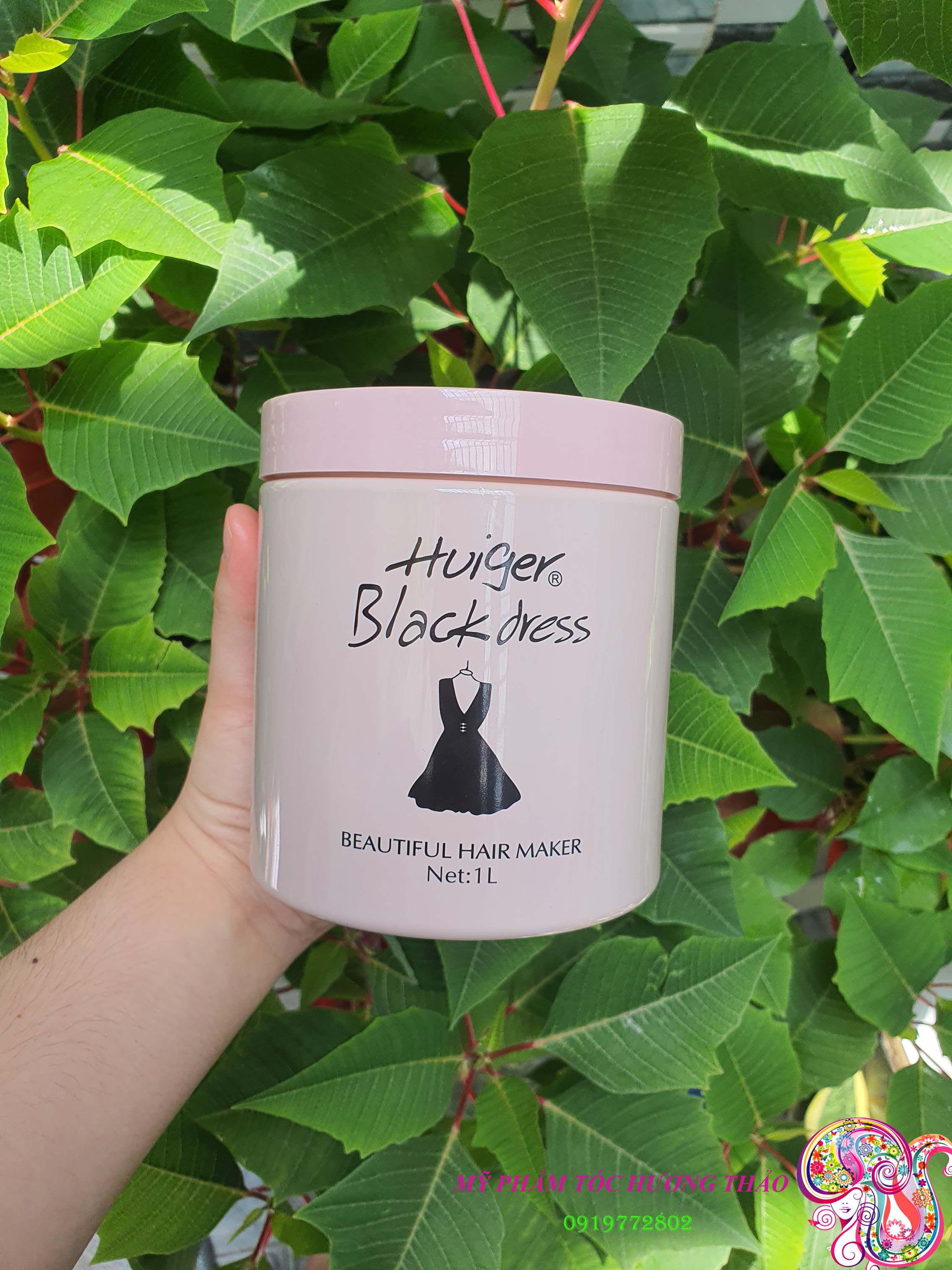 HẤP DẦU SIÊU MƯỢT Huiger Black Dress Beautiful Hair Mask 1000ml