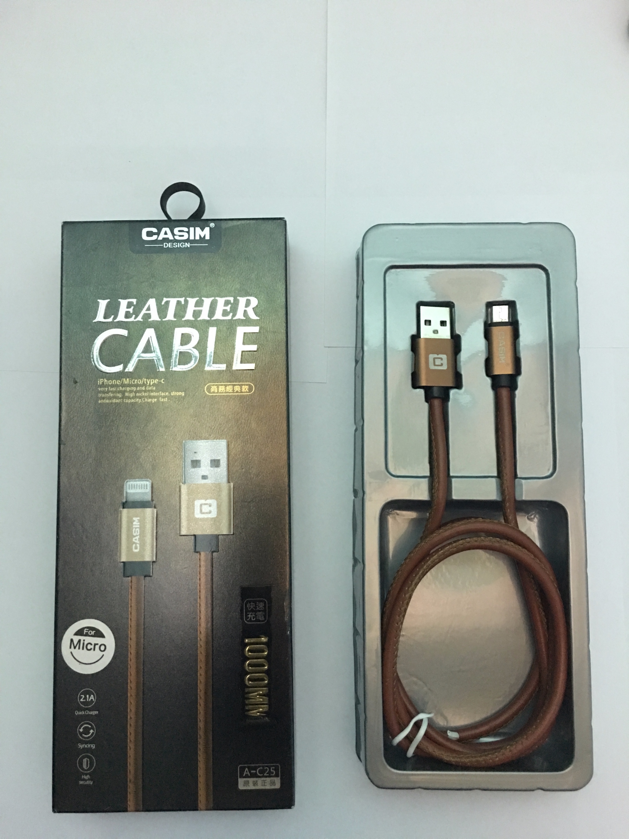 Dây cáp sạc Casim xịn dùng cho Micro