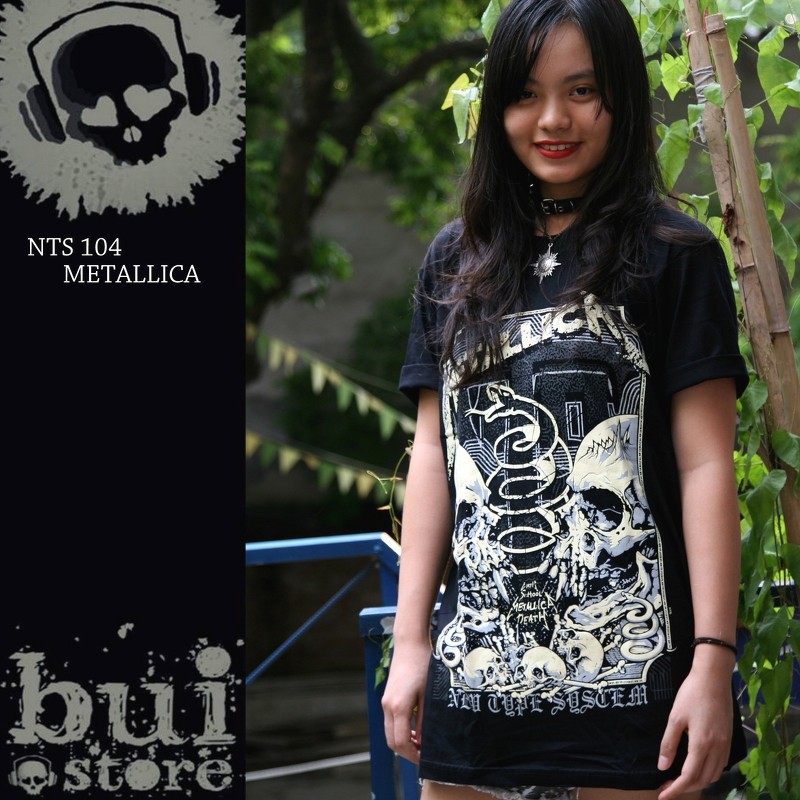 METALLICA đủ size S, M, L, XL, XXL Áo Rock band tee rock phông [Mã BUIS45K giảm 45k] LUCK