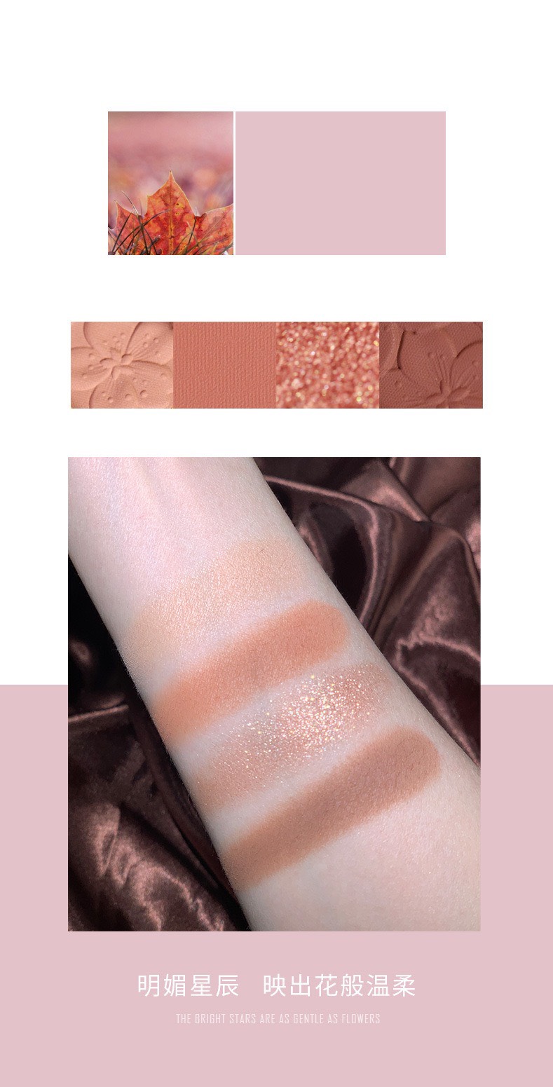 Phấn mắt 4 ô Novo Cherry Blossom Eye Shadow