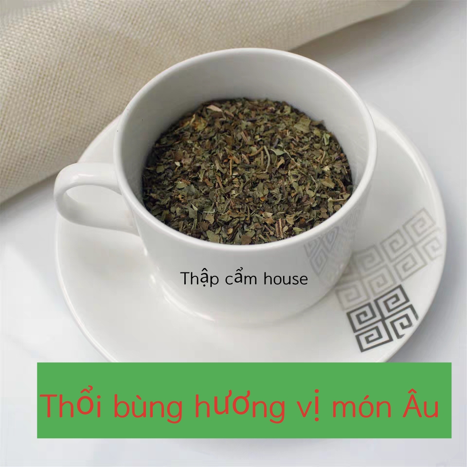 Basil 50gr- Lá húng quế tây (gia vị món âu)