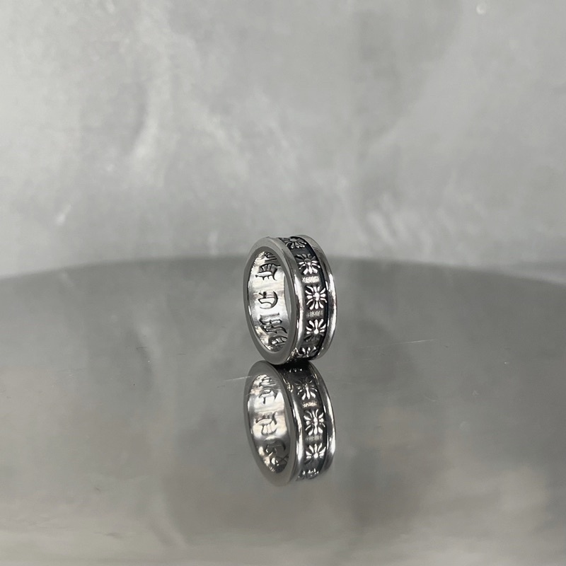 NHẪN CHROME HEART THÉP TITAN 8