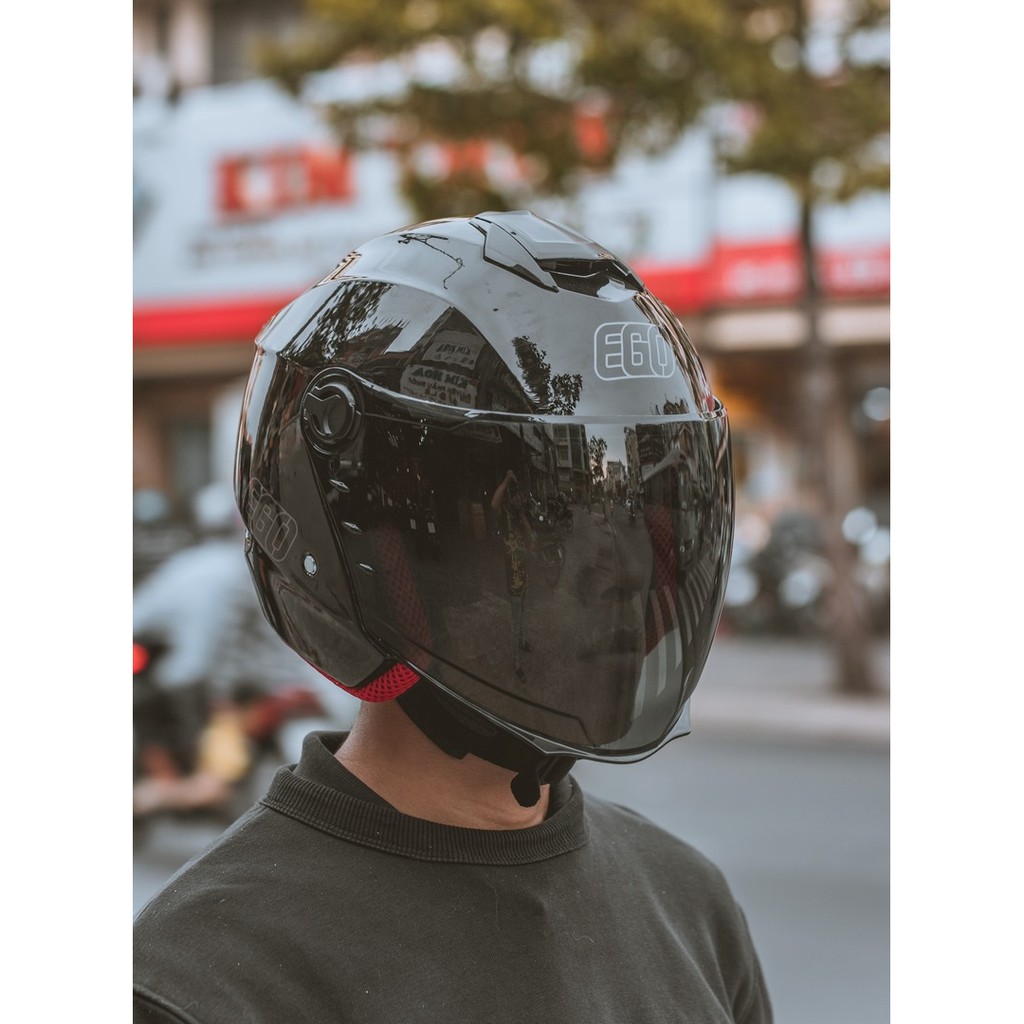 Kính Thay Thế Mũ Bảo Hiểm 3/4 EGO E3 (Sản Phẩm Không Bao Gồm Mũ) - Hype Helmet