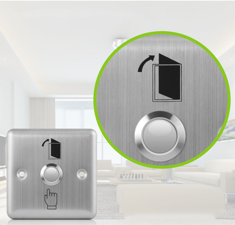 Nút Exit inox cho kiểm soát cửa