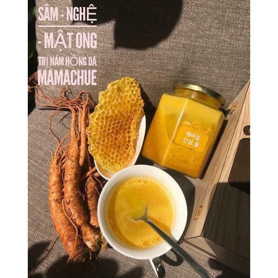 [MUA 1 TẶNG 1] Sâm nghệ mật ong Hàn Quốc Mamachue Chính Hãng.