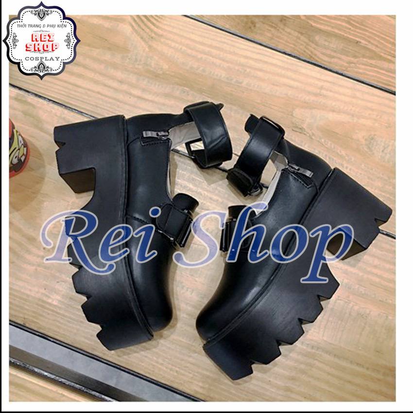 [ĐẶT LÊN 1 SIZE] Giày Punk Rock - Giày Harajuku - Giày Cosplay - G02