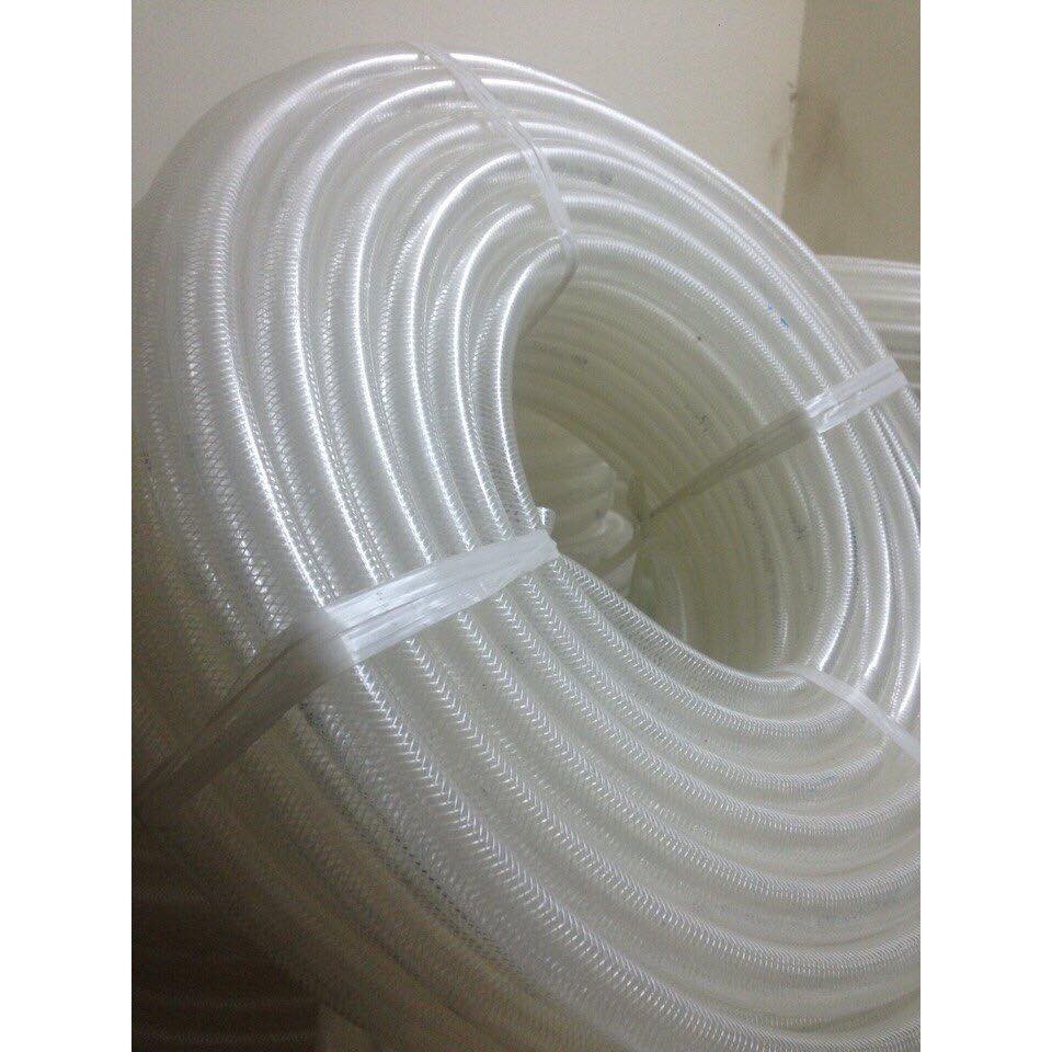 1 CUỘN 50MÉT Ống nhựa mềm dẫn nước màu trắng