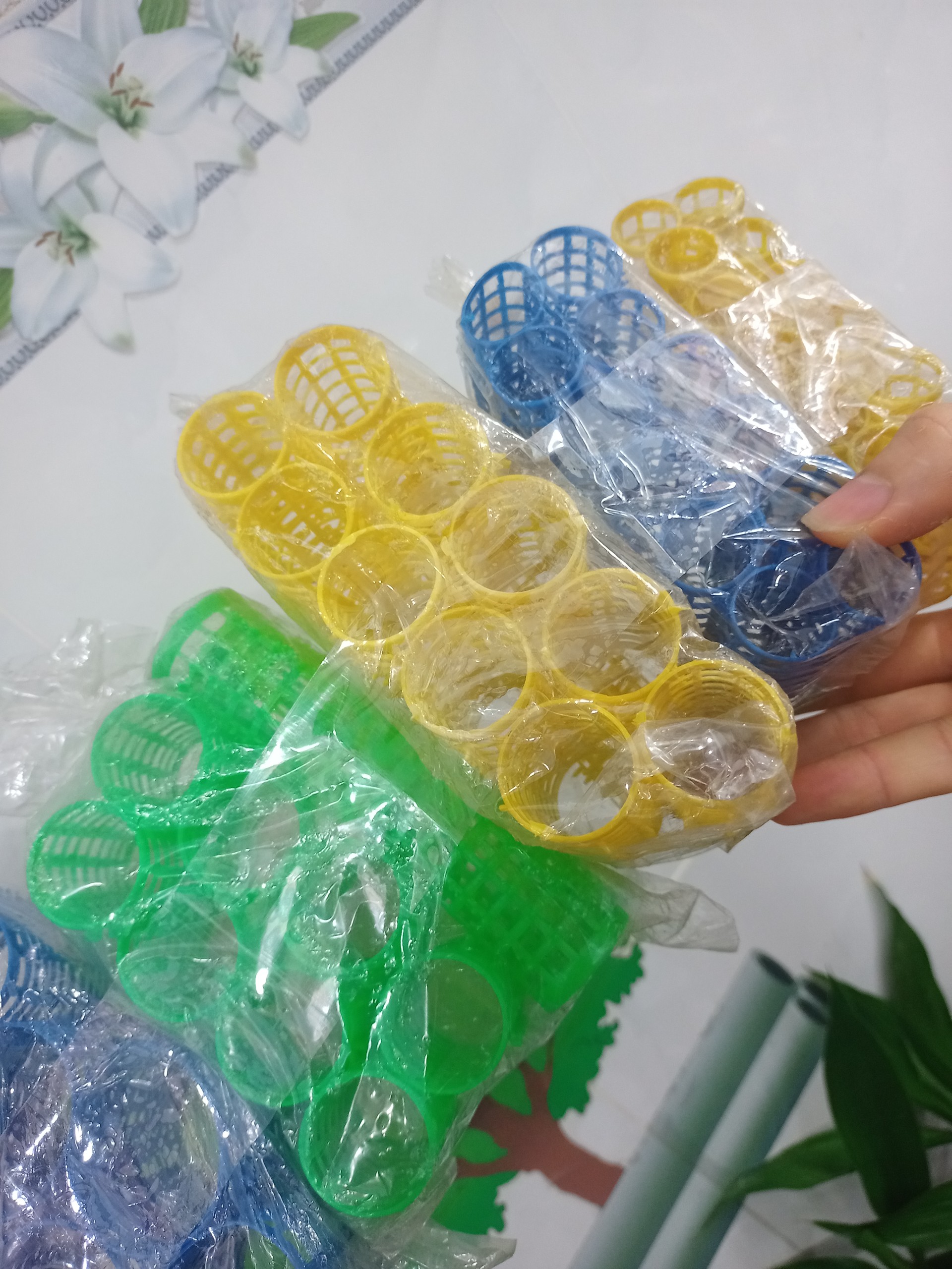 12 Trục uốn lô gai tạo kiểu cho tóc