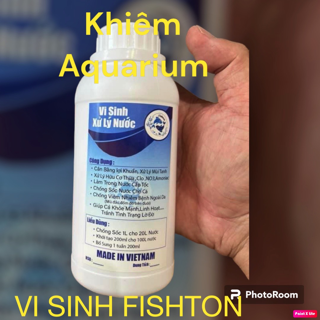 Fishton Water Treatment Microorganisms Quickly Clean Water and Eliminate Fishy Odors from Channa, Dragonfish, and Red Snapper.