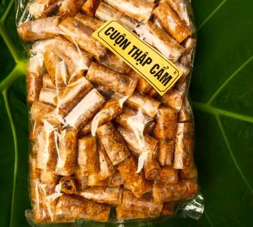 bánh tráng cuộn thập cẩm phô mai sữa -  250g