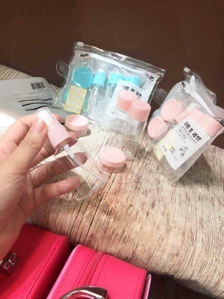 Bộ chiết mỹ phẩm du lịch 6 món