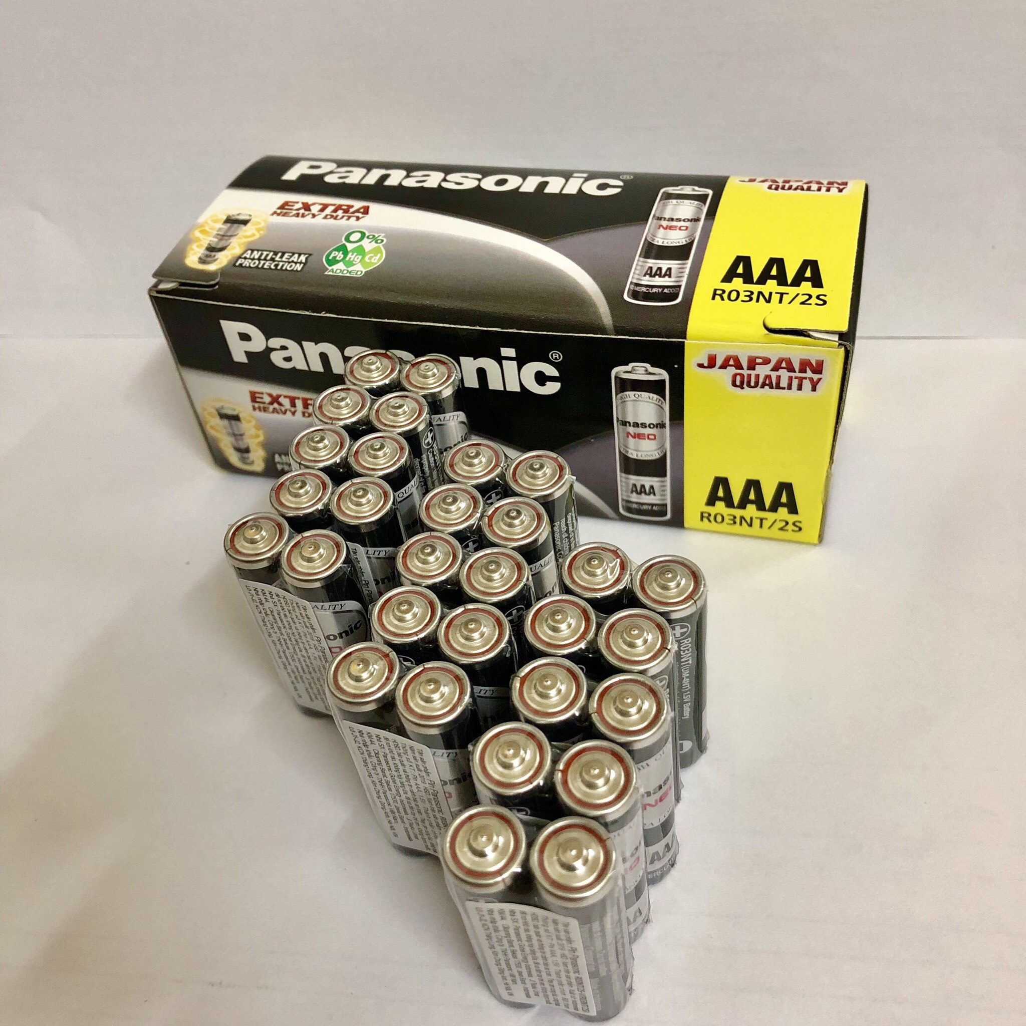 Combo 2 Pin AAA Panasonic R03NT/2S (Vỉ 2 Viên)