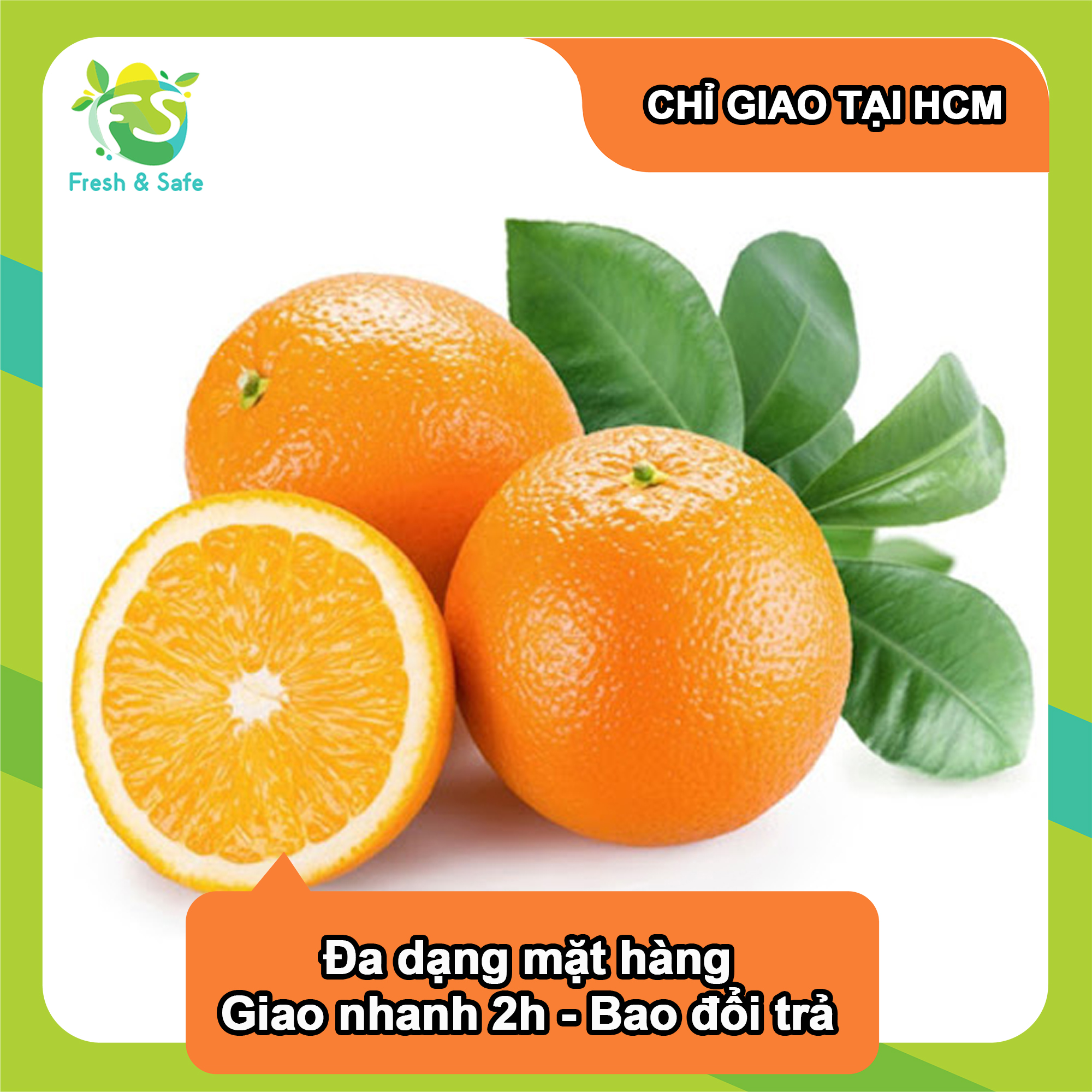 [Chỉ Giao HCM] Cam vàng Mỹ/Úc - 1kg
