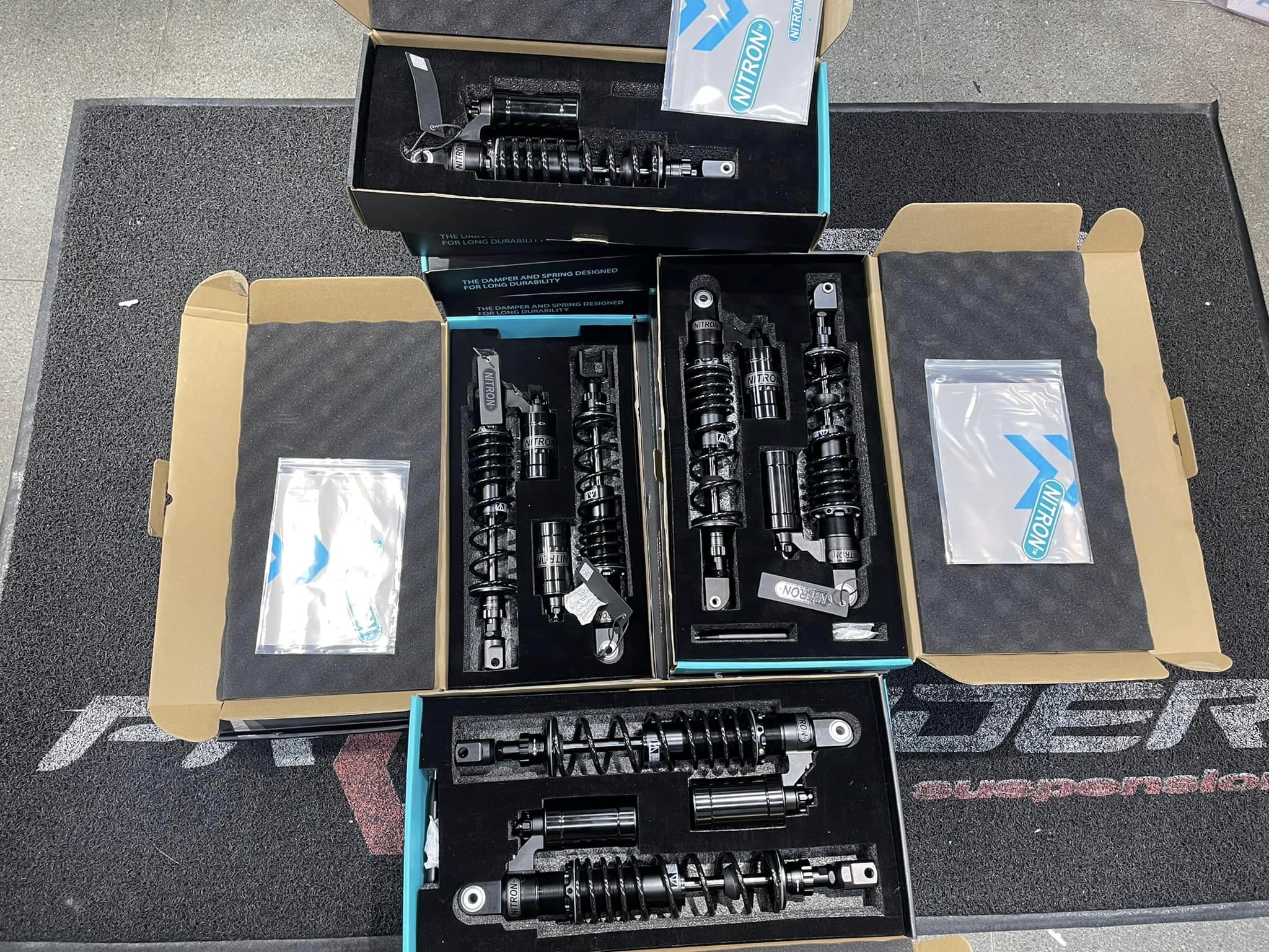 Phuộc nhún sau giảm xóc nitron xe tay ga click 125 / sh mode / vario