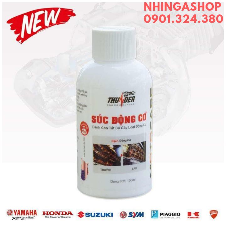 Dung Dịch Súc Rửa Động Cơ Xe Máy Làm Sạch Lốc Máy