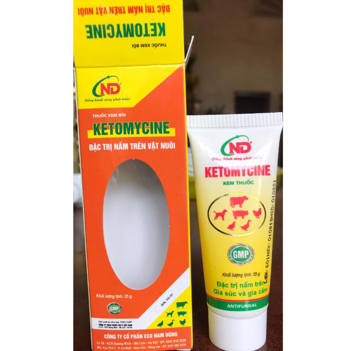 Thuốc gà đá Ketomycin [25 g] nấm, lát mào gà