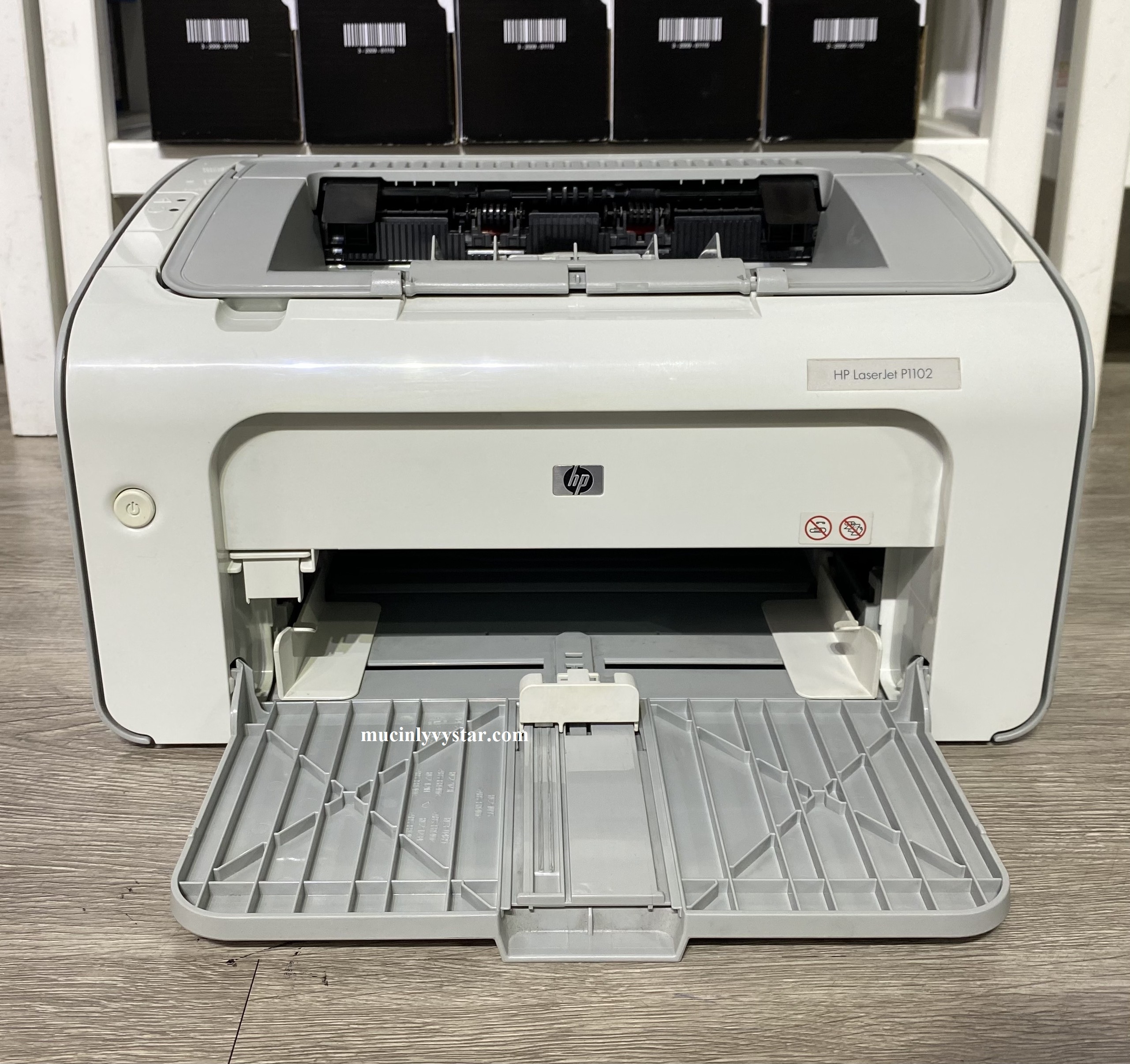 Máy In Văn Phòng 1 mặt nhỏ gọn - HP 1102 ( Tặng Hộp Mực Đa Năng - Dây Nguồn , Cáp in Mới 100% Đi Theo Máy )