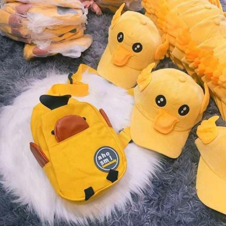 Set túi kèm mũ vịt